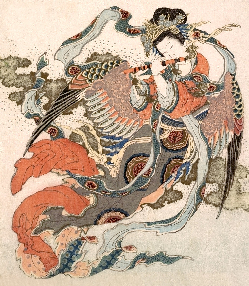 Asian Angel Wall Mural