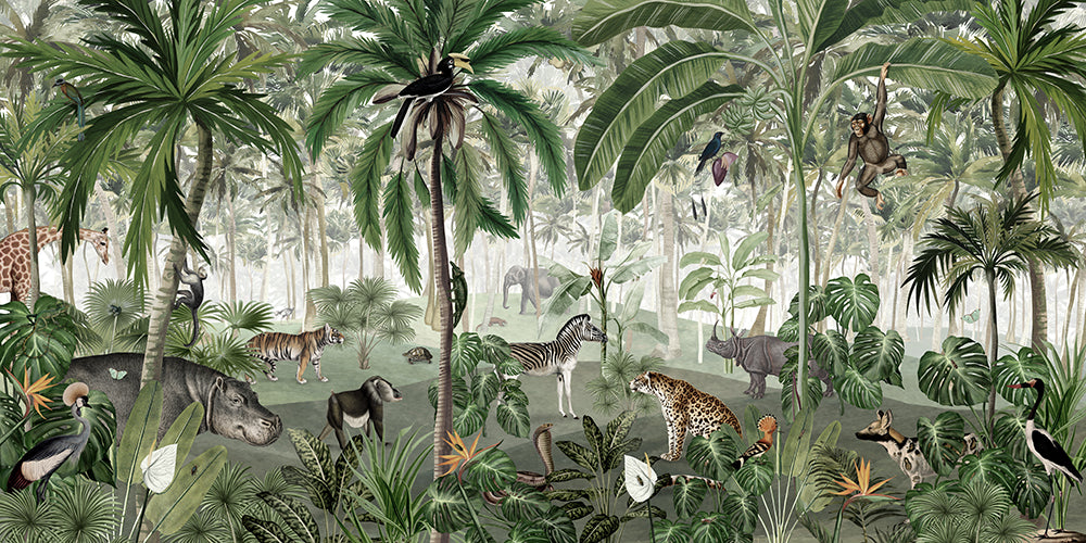 Jungle Lookbook Wall Mural