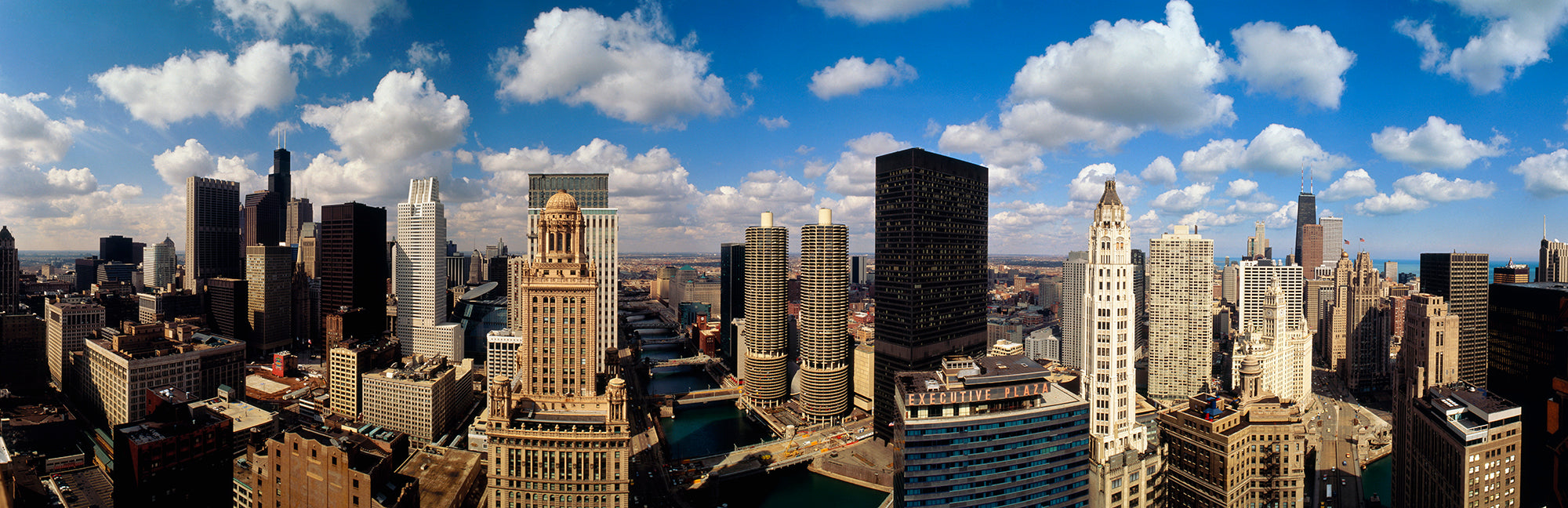 Skyline From Lake Michigan, Chicago, Illinois, USA Wall Mural