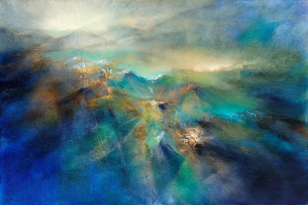 Over All Peaks Wall Mural