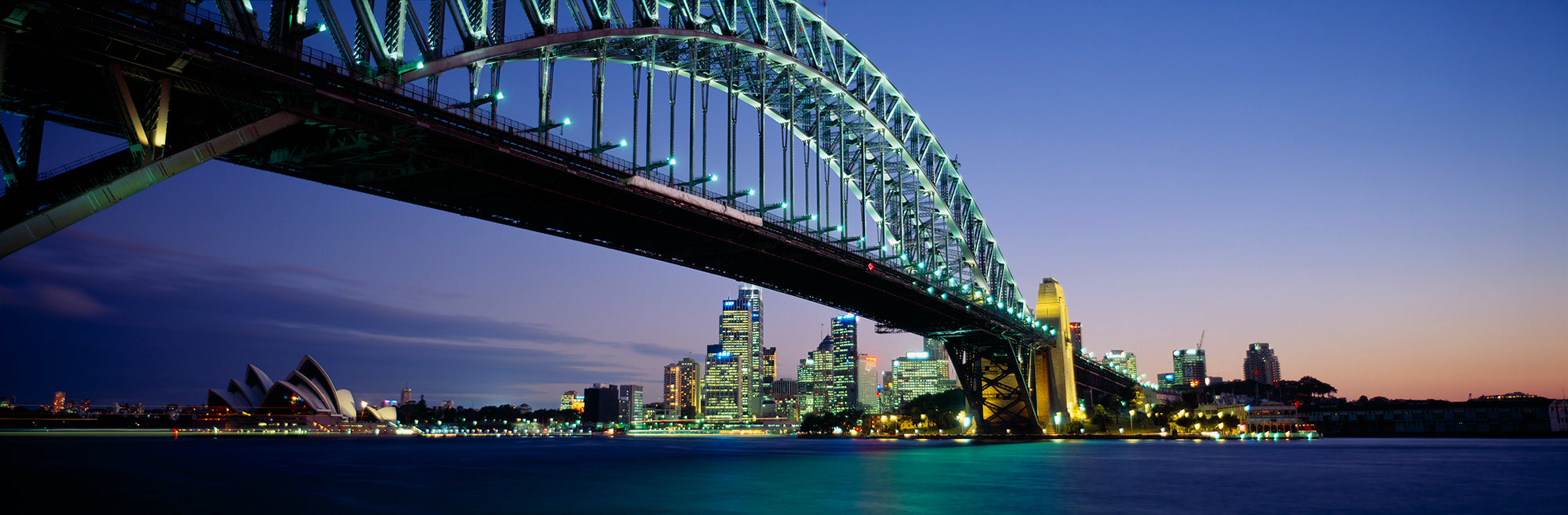 Low Angle View Of A Bridge, Sydney Harbor Bridge, Sydney, New South Wales, Australia Wall Mural