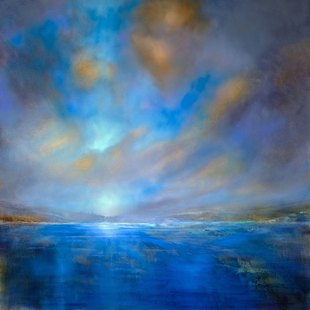 Blue Expanse II Wall Mural