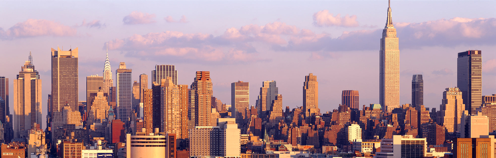 Skyscrapers In A City, Manhattan, New York City, New York State, USA Wall Mural