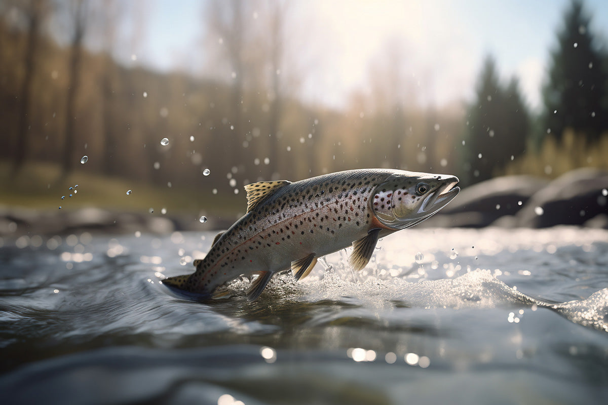 Speckled Trout Wall Mural
