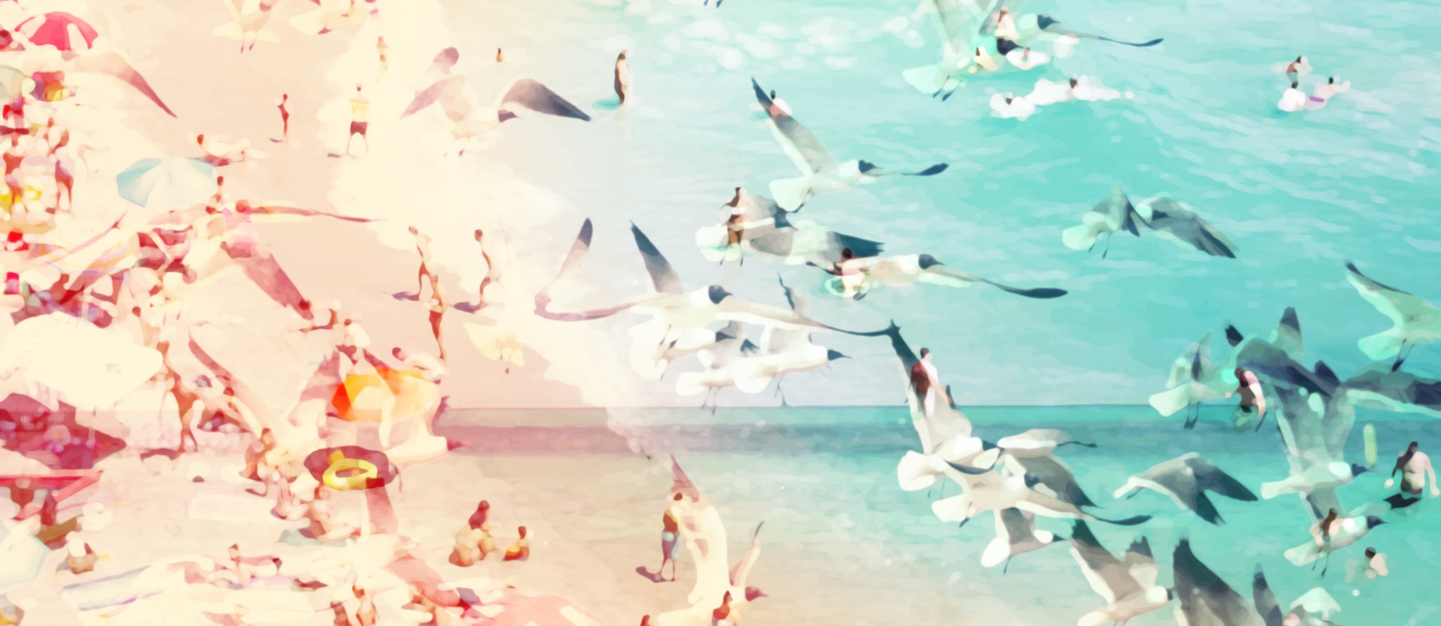 Aerial Dance Wall Mural