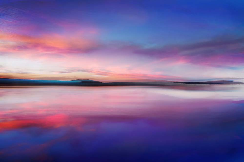 In Between Day and Night Wall Mural