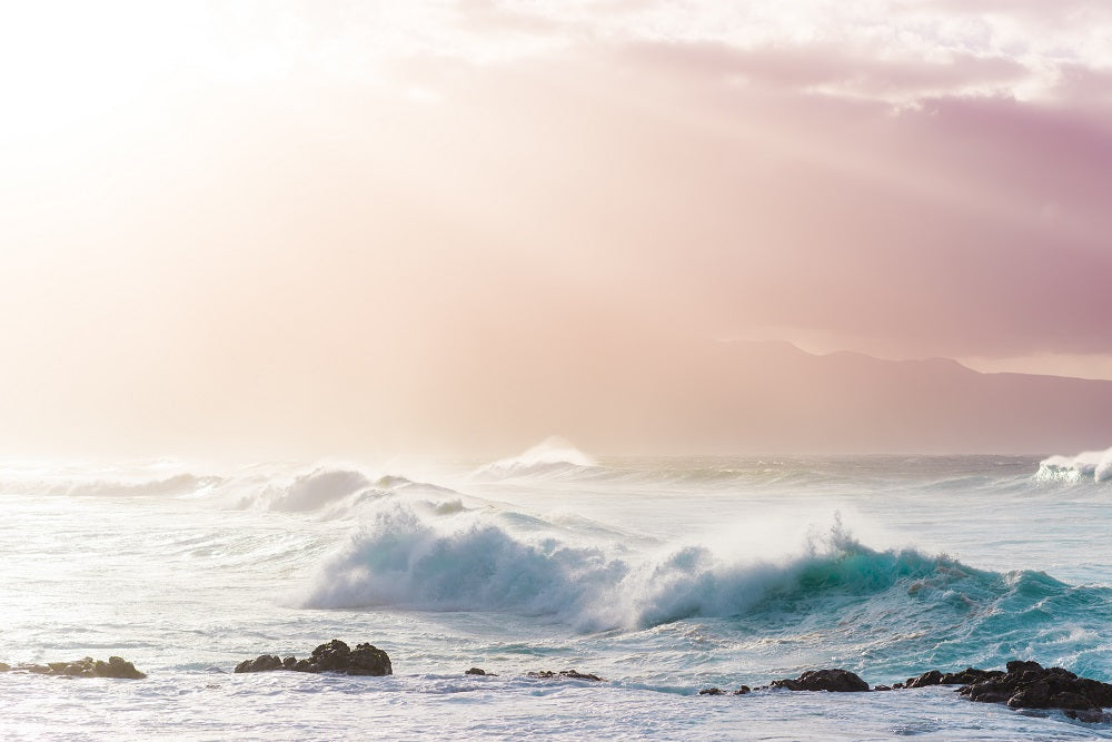 Light Waves Wall Mural