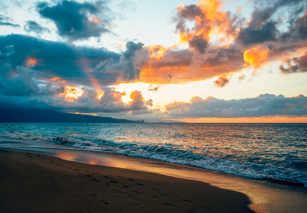 Maui Sunset Wall Mural