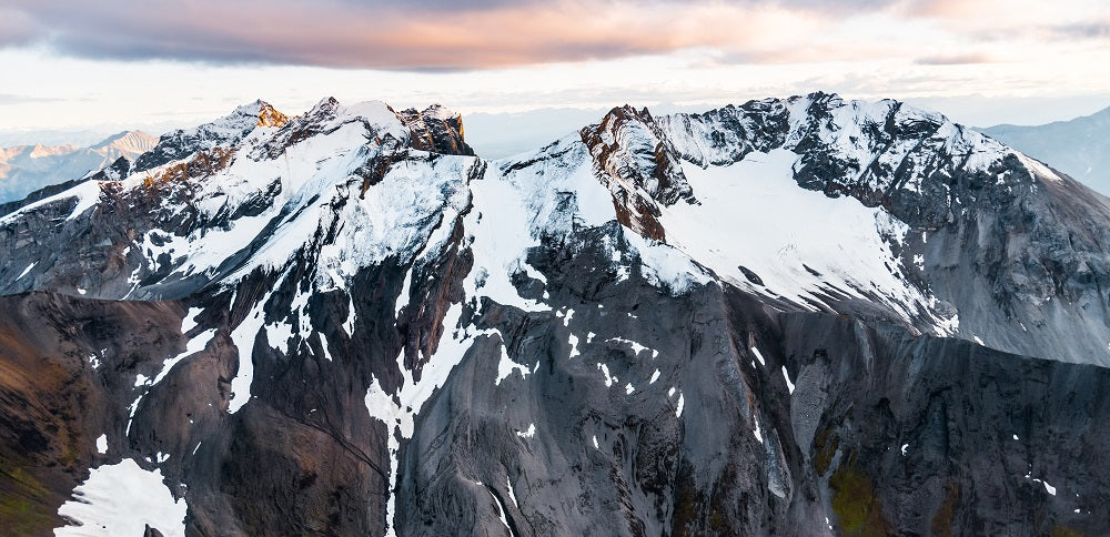 Pastel Mountaintop Wall Mural