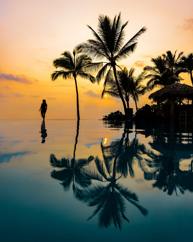 Relaxation Sunset Wall Mural