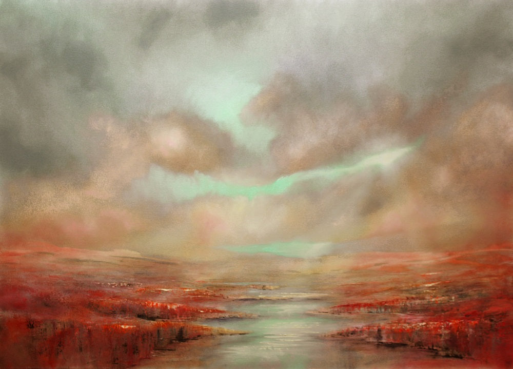 The Red Coast Wall Mural