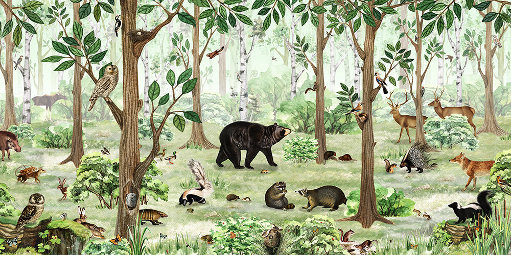 Forest Lookbook Wall Mural