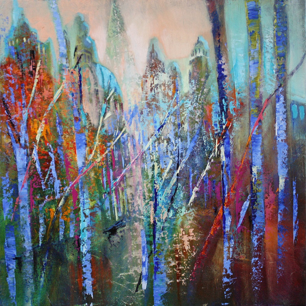 Springtime in the Avenue Wall Mural