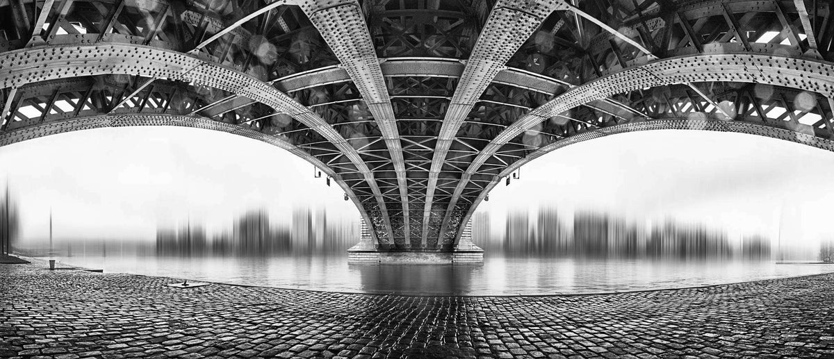 Under The Iron Bridge Wall Mural