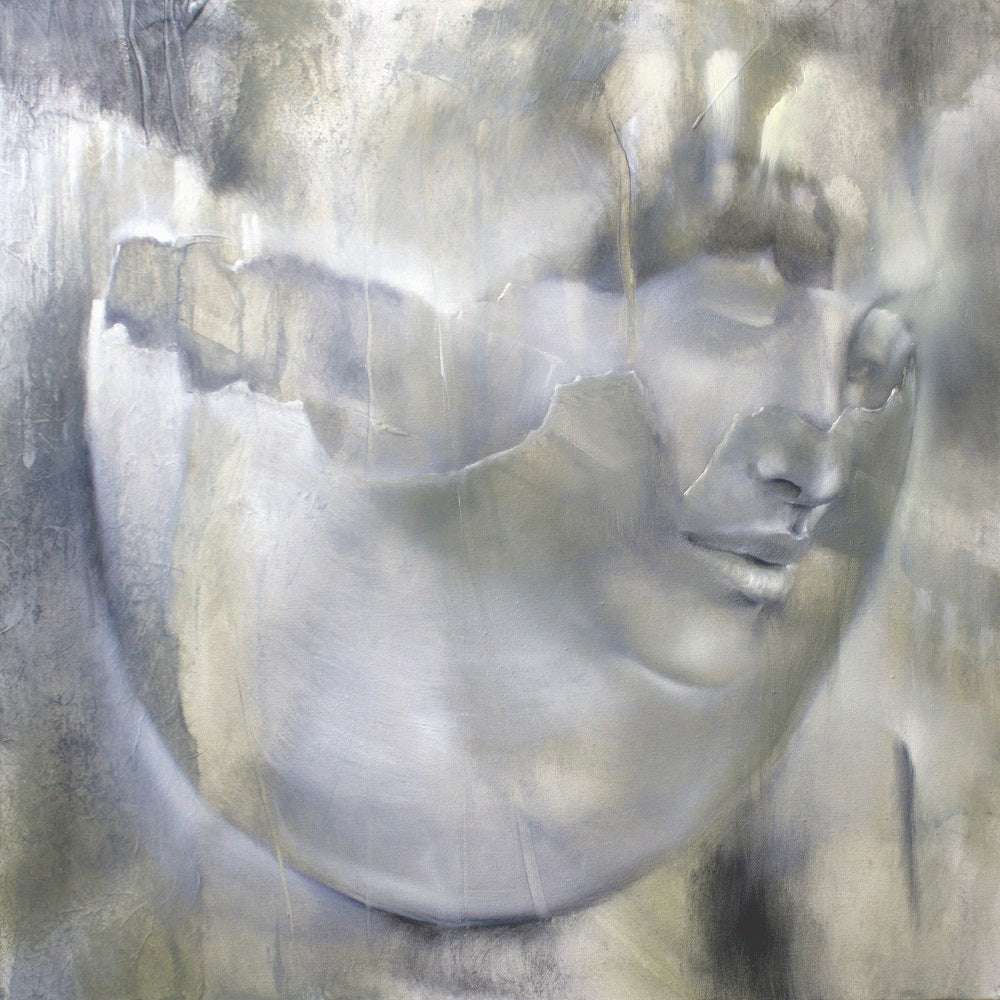 Fragile Portrait and Egg Shell Wall Mural