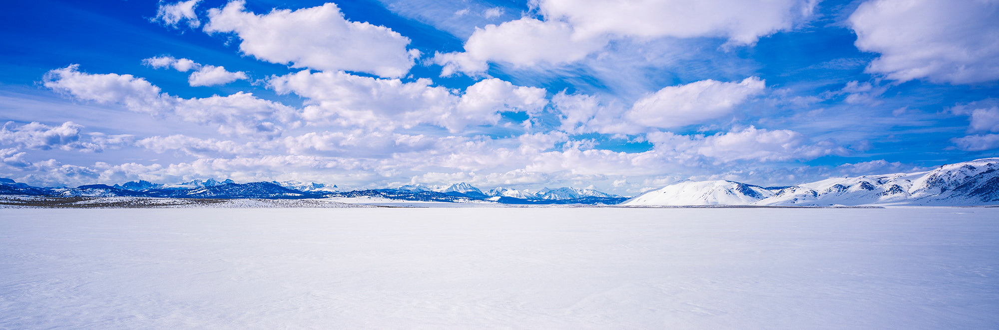 Clouds Over A Polar Landscape, Owens Valley, California, USA Wall Mural
