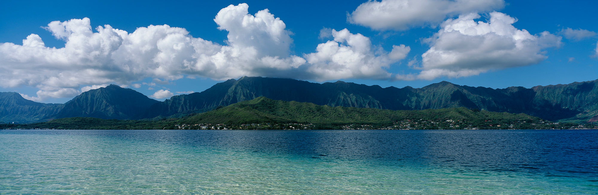 Clouds Over An Island, Hana, Maui, Hawaii, USA Wall Mural