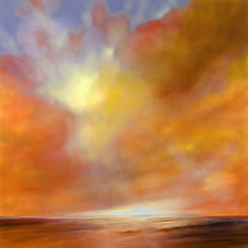Triumphant Advance of Golden Light Wall Mural