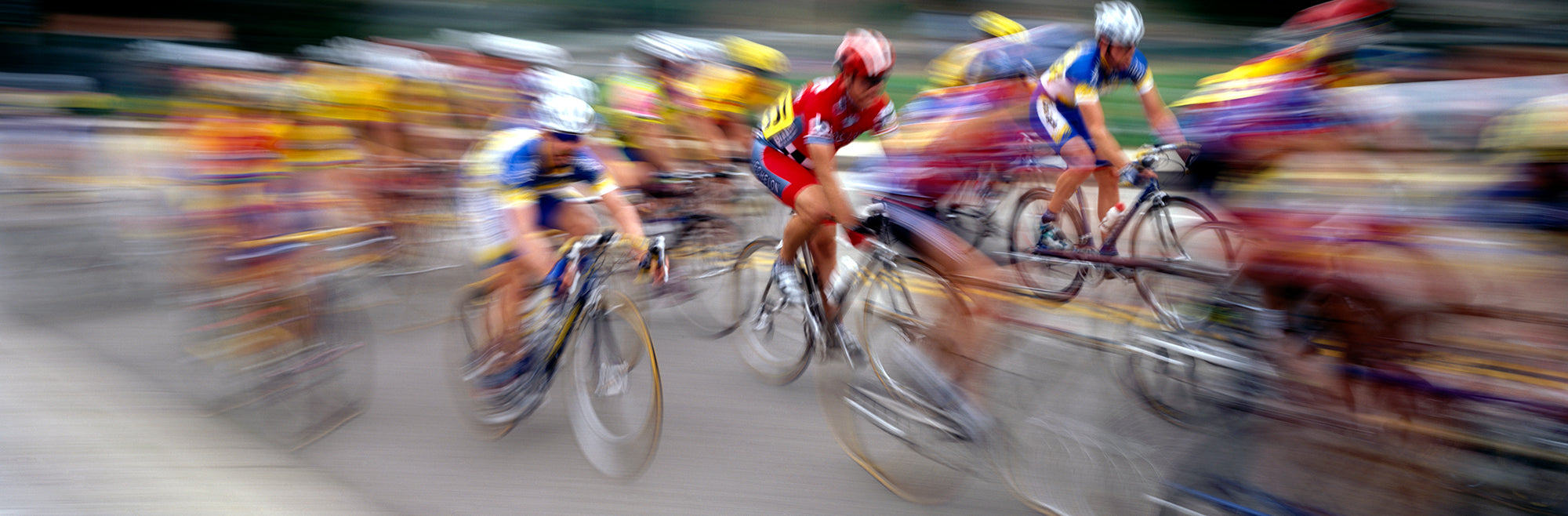 Bike Race, Manhattan Beach, California, USA Wall Mural