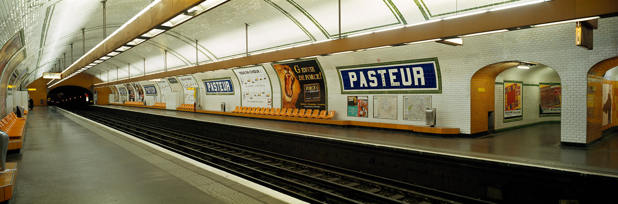 Metro Station, Paris, France Wall Mural