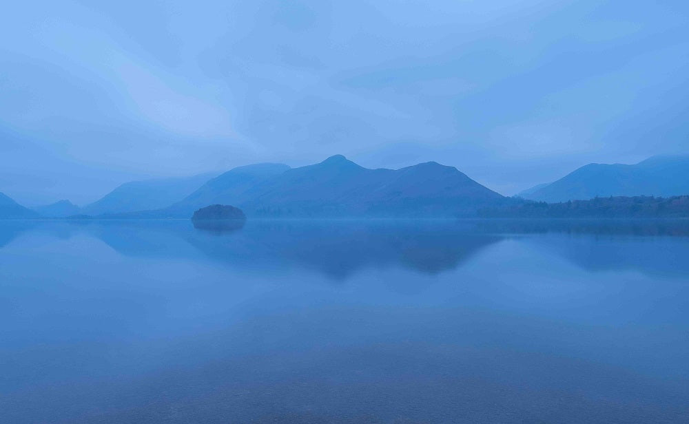 Lakeland Blue Wall Mural