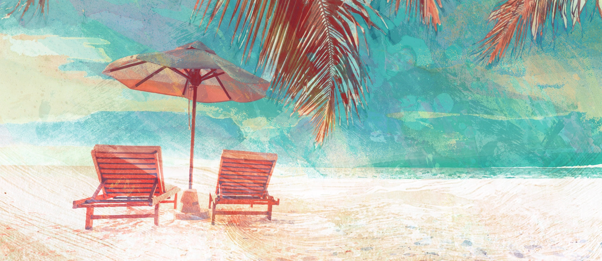 Sunset Views Wall Mural