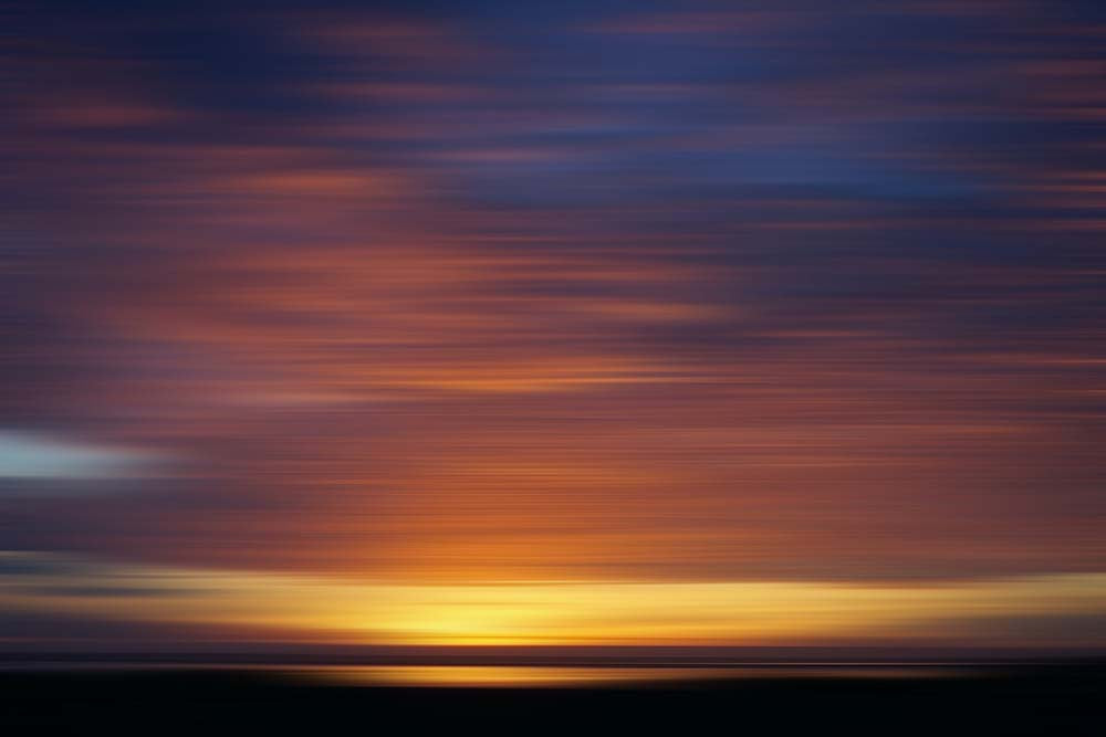 Burning Sunset 2 Wall Mural