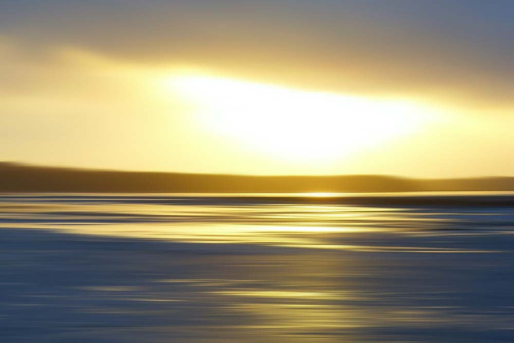 Winter Sunset 1 Wall Mural