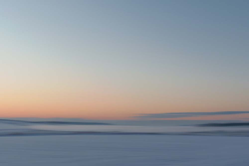 Winter Sunset 2 Wall Mural
