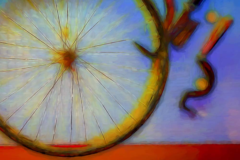 Bike Parts Wall Mural