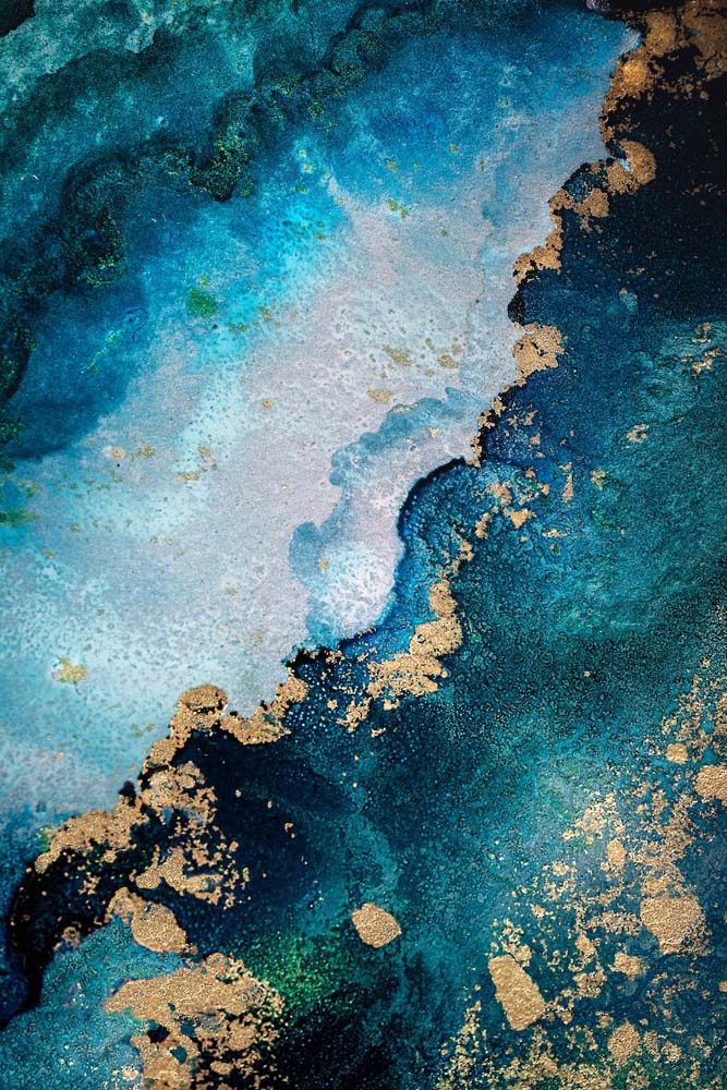Blue Zenith Wall Mural