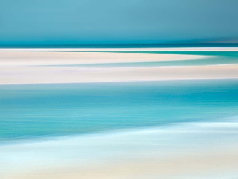 Summer Teal Wall Mural