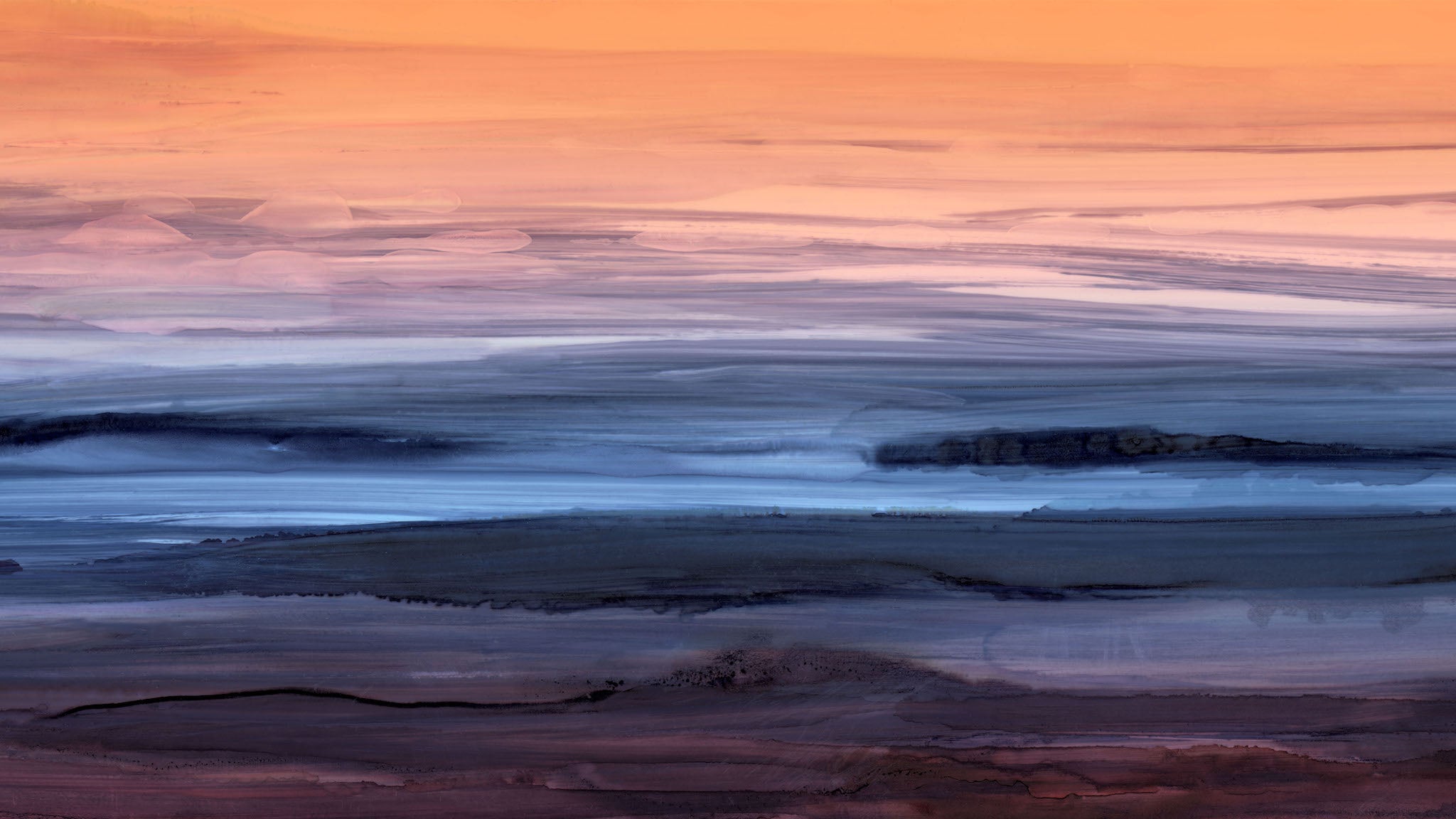 Tranquil Horizon Wall Mural