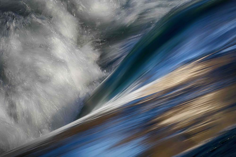River Wave Wall Mural