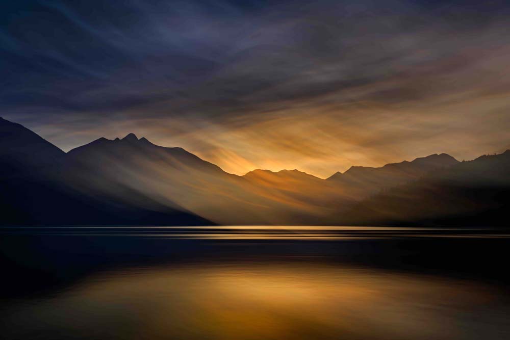 Slocan Lake 3 Wall Mural