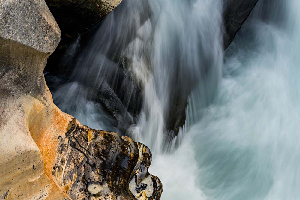 Numa Falls Closeup Wall Mural