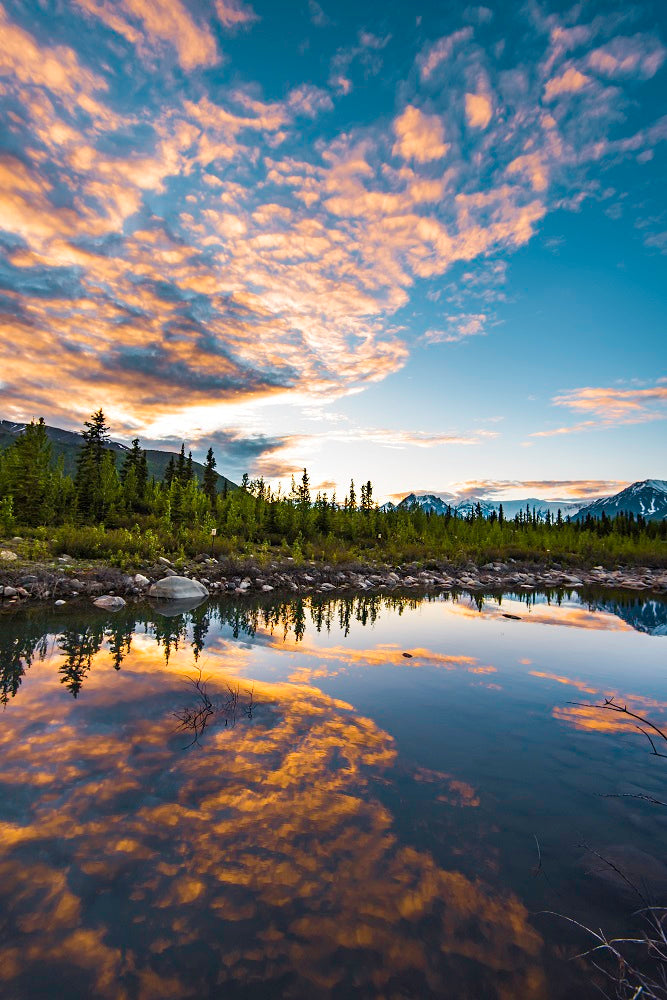 Alaskan Evening Wall Mural
