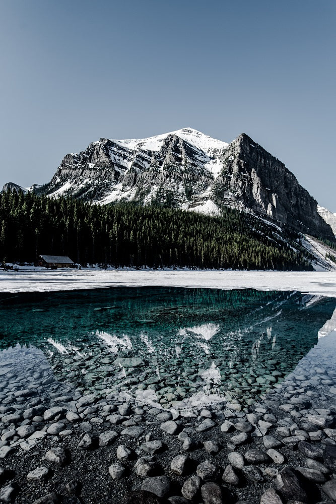 Lake Louise Reflection Wall Mural