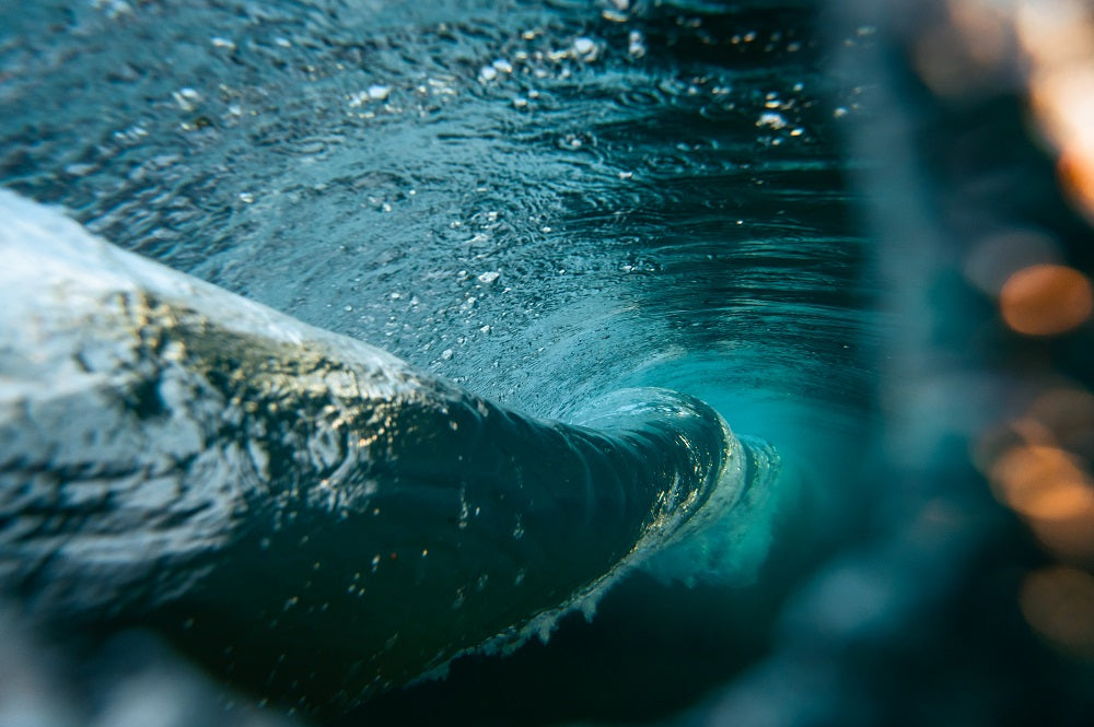 In The Wave Wall Mural