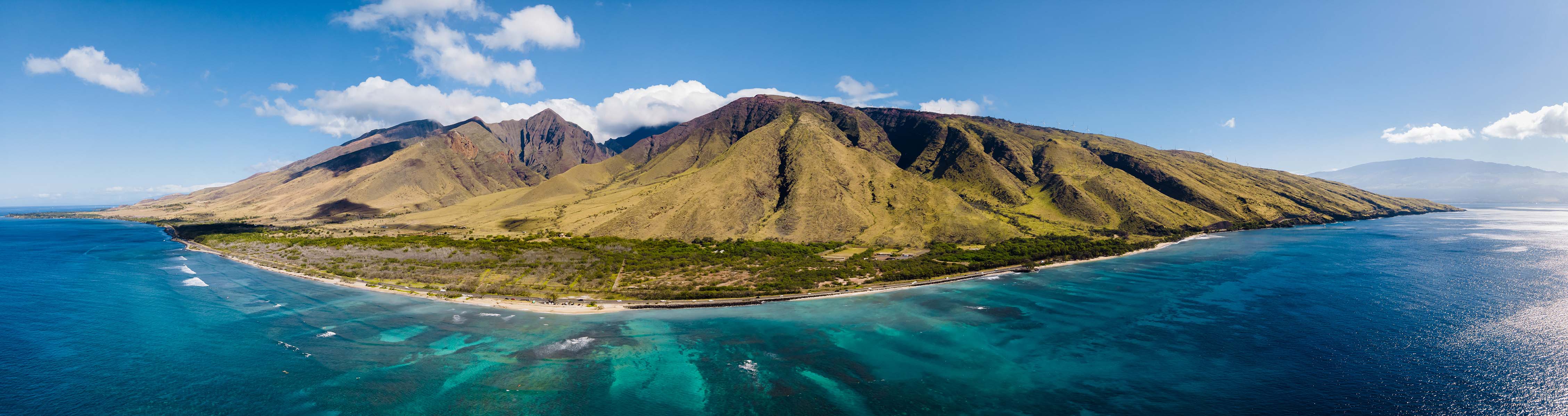 West Maui Aerial Wall Mural